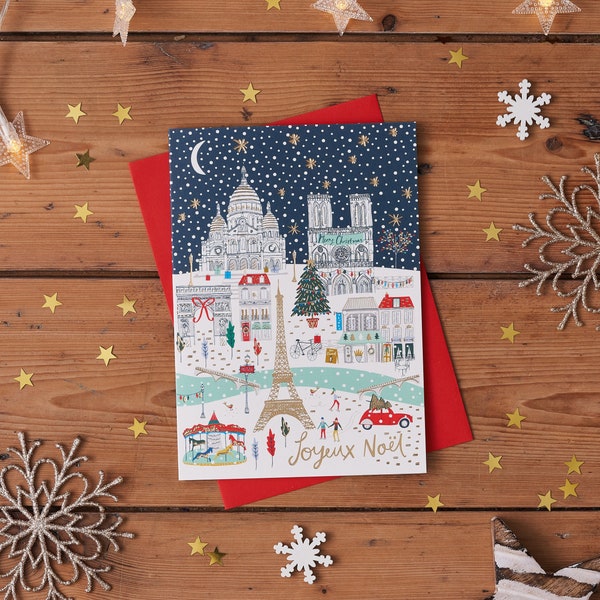 Paris Christmas Card