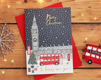 Big Ben Christmas Card Pack