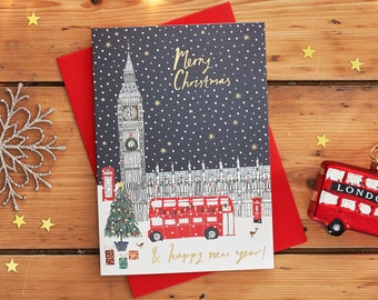 Big Ben Christmas Card