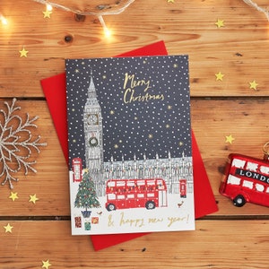 Big Ben Weihnachtskarte