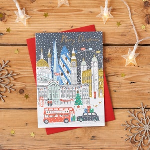 London Skyline Weihnachtskarten-Pack