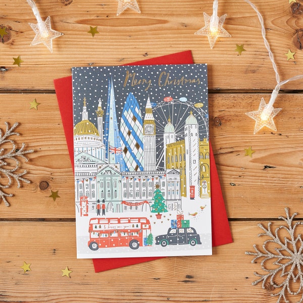 London Skyline Christmas Card Pack