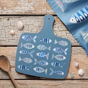 Fish Pattern Cutting Board Medium image 1