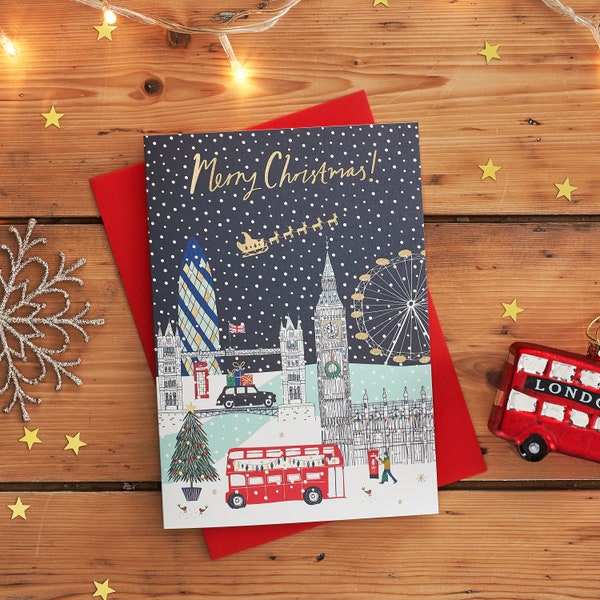 London Scene Christmas Card Pack