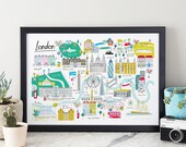 London Map Art Print