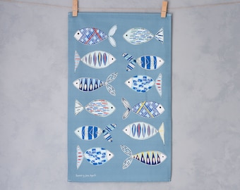 Fish Tea Towel