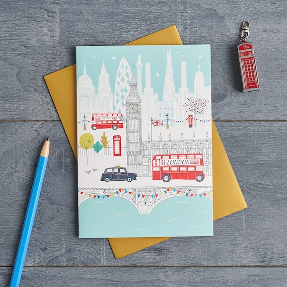 NEW Big Ben London Themed Greeting Card