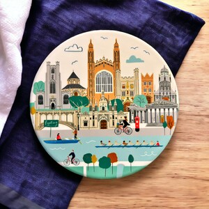 Cambridge Landmarks Ceramic Coaster image 3