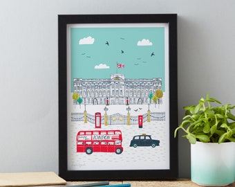 Buckingham Palace London Art Print