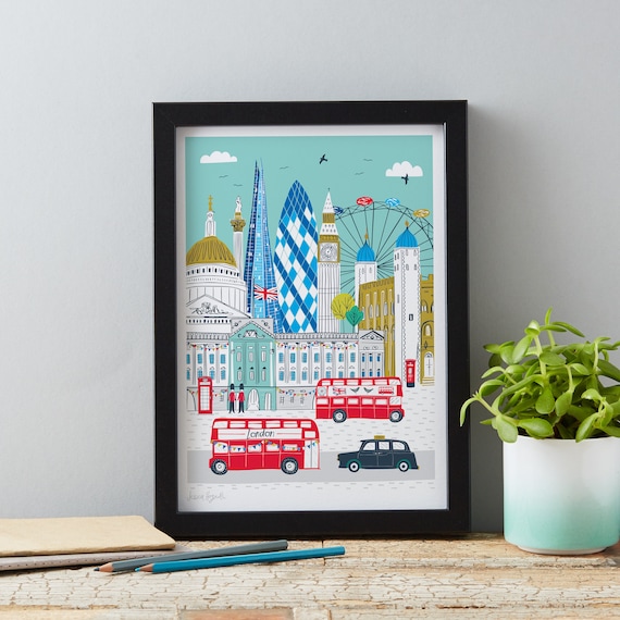 London Skyline Art Print