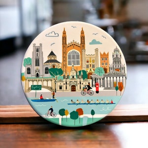 Cambridge Landmarks Ceramic Coaster image 2