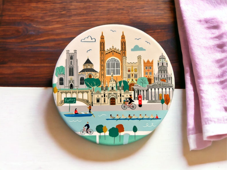 Cambridge Landmarks Ceramic Coaster image 4