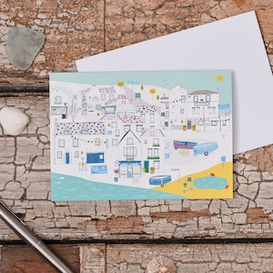 Robin Hoods Bay Grußkarte
