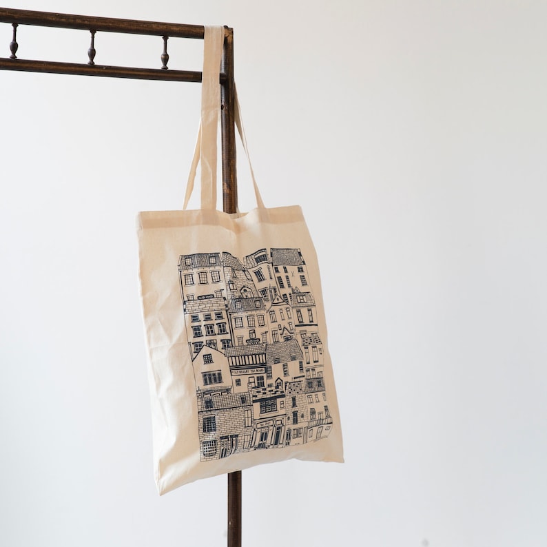 Coastal Cottages Tote Bag image 5