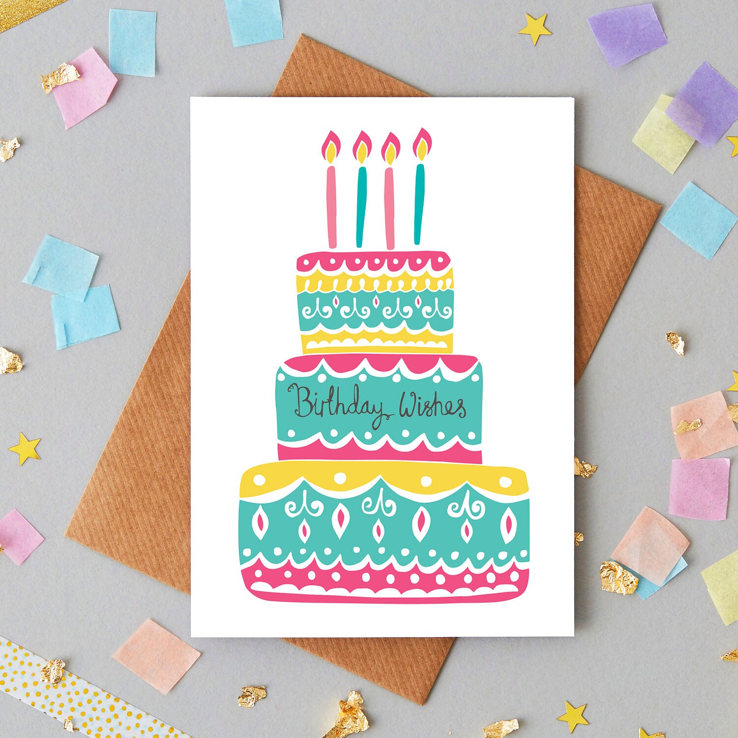 Cake Slice | Greeting Card Cake Slice | Greeting Card