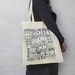 Coastal Cottages Tote Bag