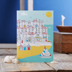 L'été au bord de la mer Carte de vœux