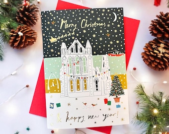 Paquete de tarjetas navideñas de la Abadía de Whitby