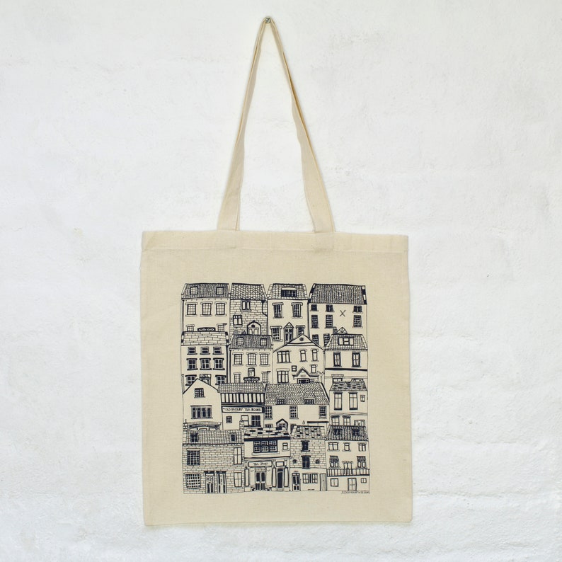 Coastal Cottages Tote Bag image 6