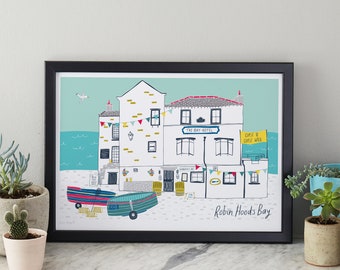 Bay Hotel Art Print