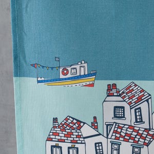 Seaside Illustration Tea Towel image 6