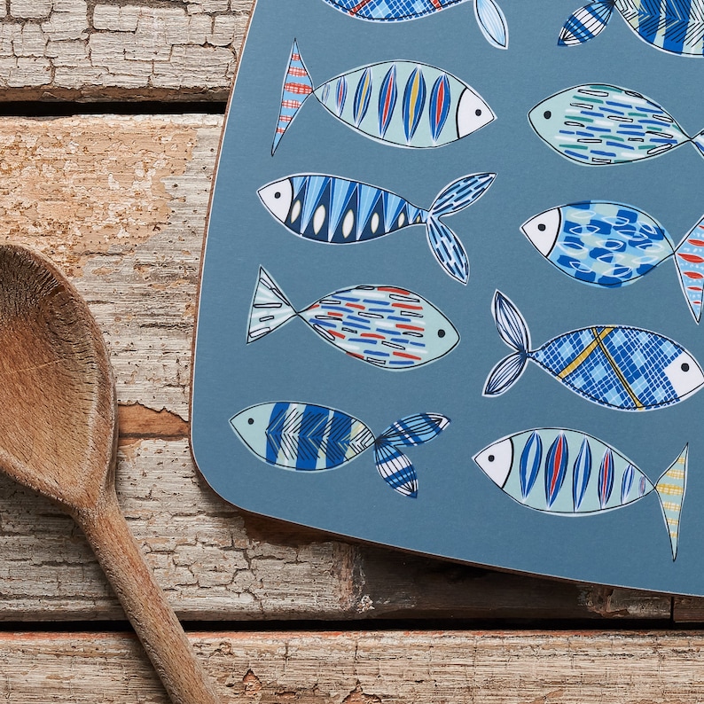 Fish Pattern Cutting Board Medium image 3