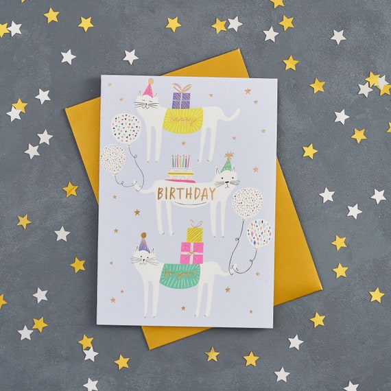 cat themed birthday presents