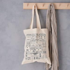 Coastal Cottages Tote Bag image 2