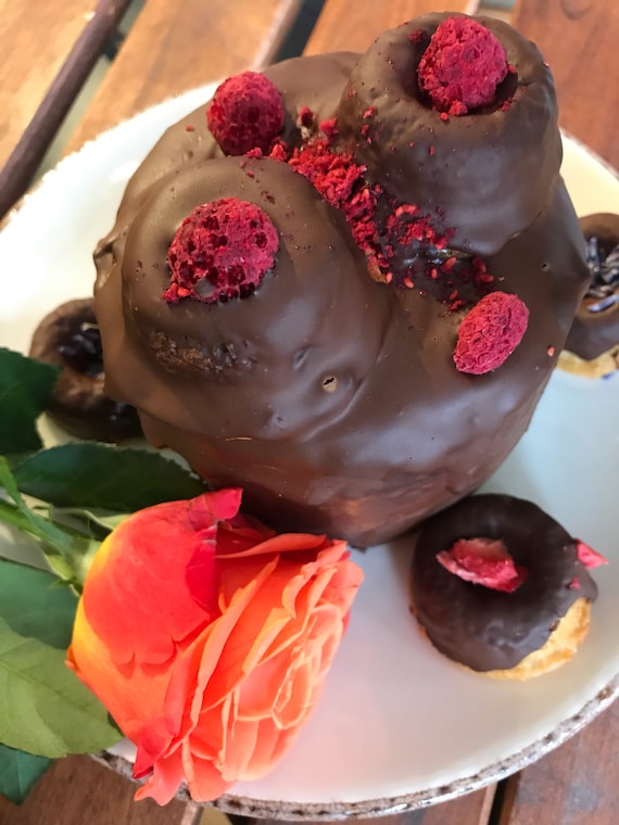 Vegan Gluten Free Mini Chocolate Raspberry Etsy