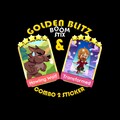 Monopoly_Go Golden Blitz Event "Howling Wolf & Transformed " 5 Star Sticker - May 29th product logo