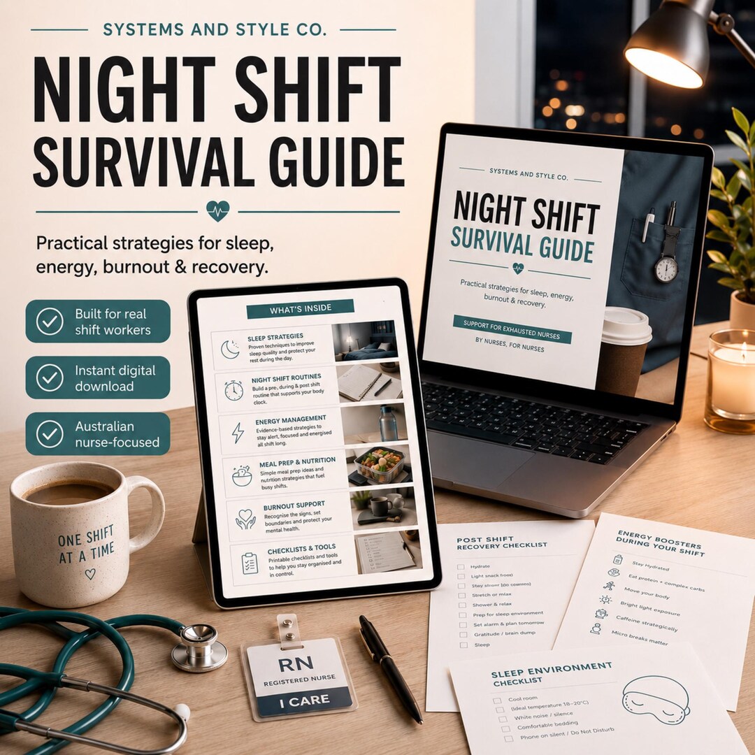 Night Shift Survival Guide for Nurses | Shift Work Sleep & Burnout ...
