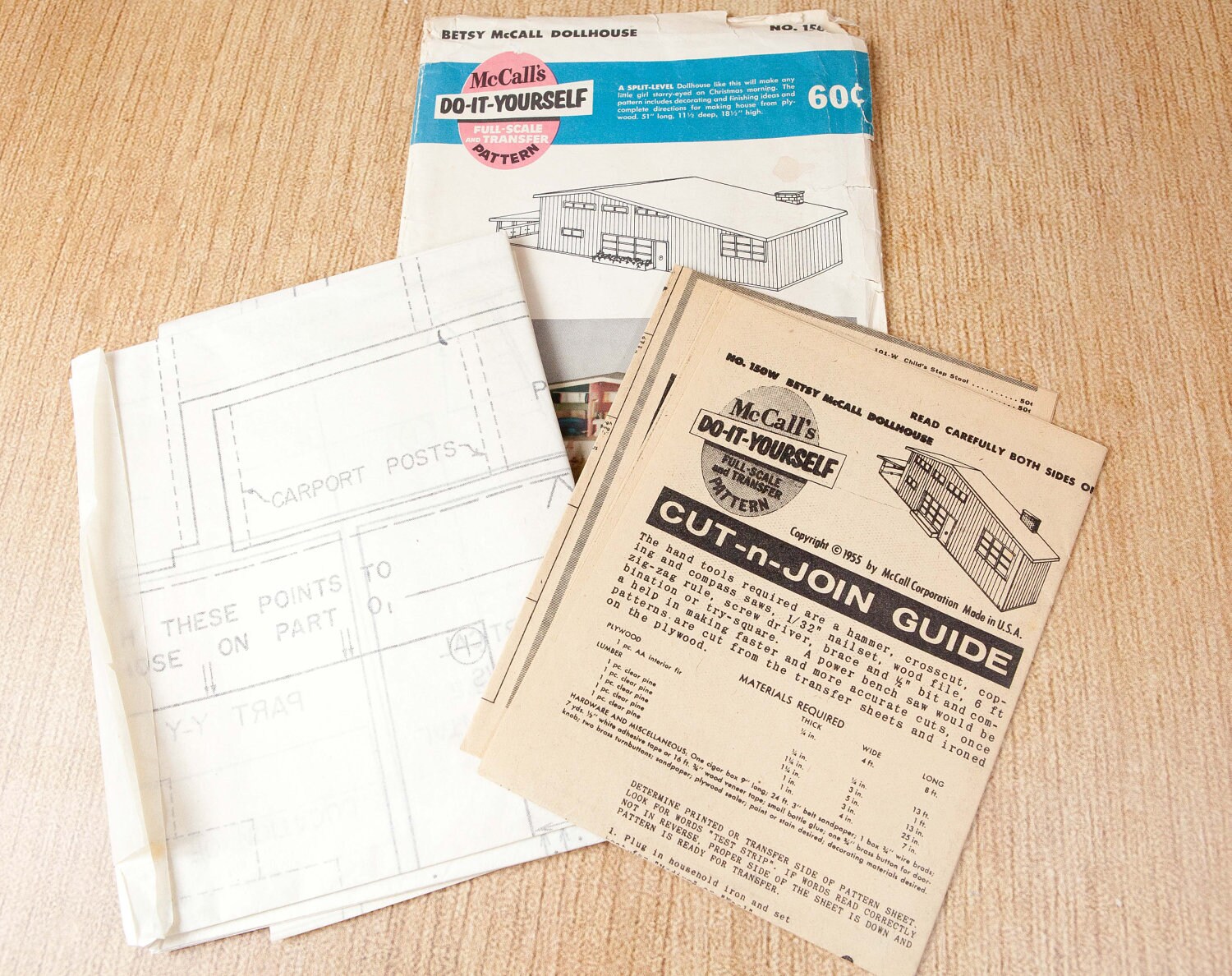 betsy-mccall-split-level-dollhouse-plans-pattern-mid-etsy