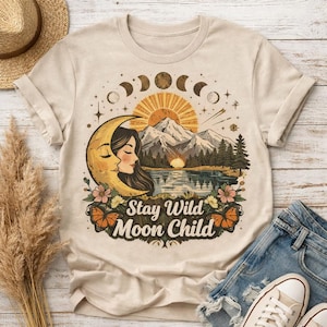 Moon Child Shirt - Etsy