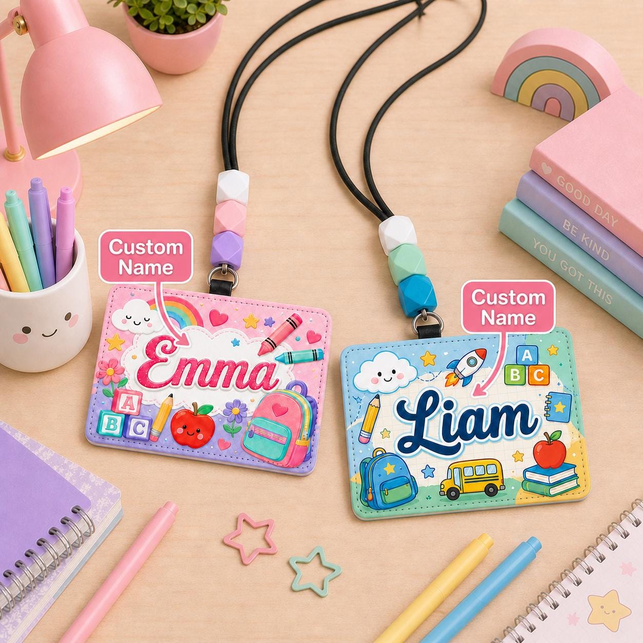 Kindergarten Lanyard - Etsy