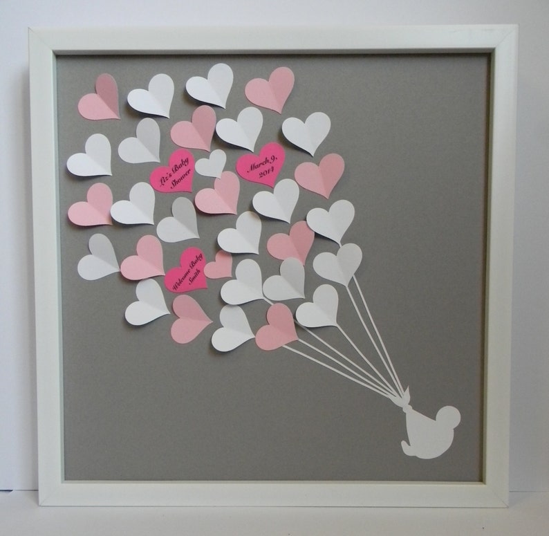 Baby Shower Guest Book Alternative Baby Shower Gift Etsy