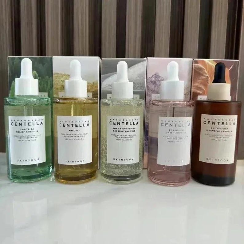 Centella Facial Serum for Smoother-Looking, Skin Hydrating Centella Face Serum Nova Trendz