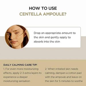 Centella Facial Serum for Smoother-Looking, Skin Hydrating Centella Face Serum Nova Trendz