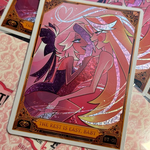 Hazbin Hotel Trading Cards - Etsy
