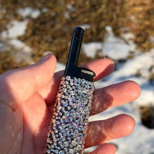 Bedazzled brand new bic lighter image 7