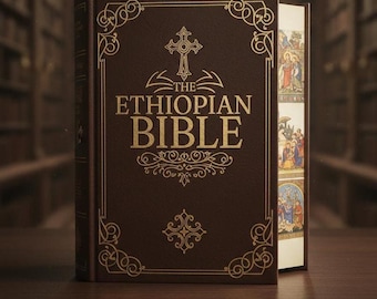 The Complete Ethiopian Bible in English: 88 Books Incl. Enoch, Jubilees, Meqabyan & Missing Apocrypha with Original Illustrations Hardcover