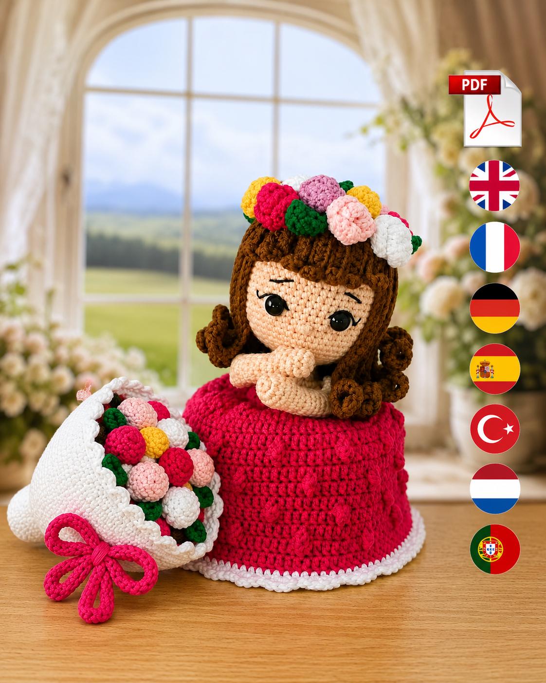 あみぐるみフラワー - Etsy 日本