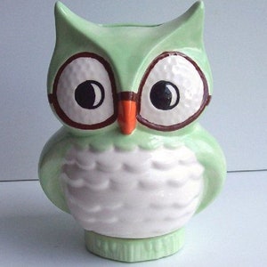 Unpainted Ceramic Owl Bank: DIY Piggy Bank, Ready to Paint
