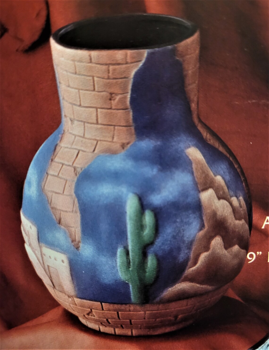 Unpainted Ceramic Bisque Gare Adobe Vase Ready to Paint Etsy