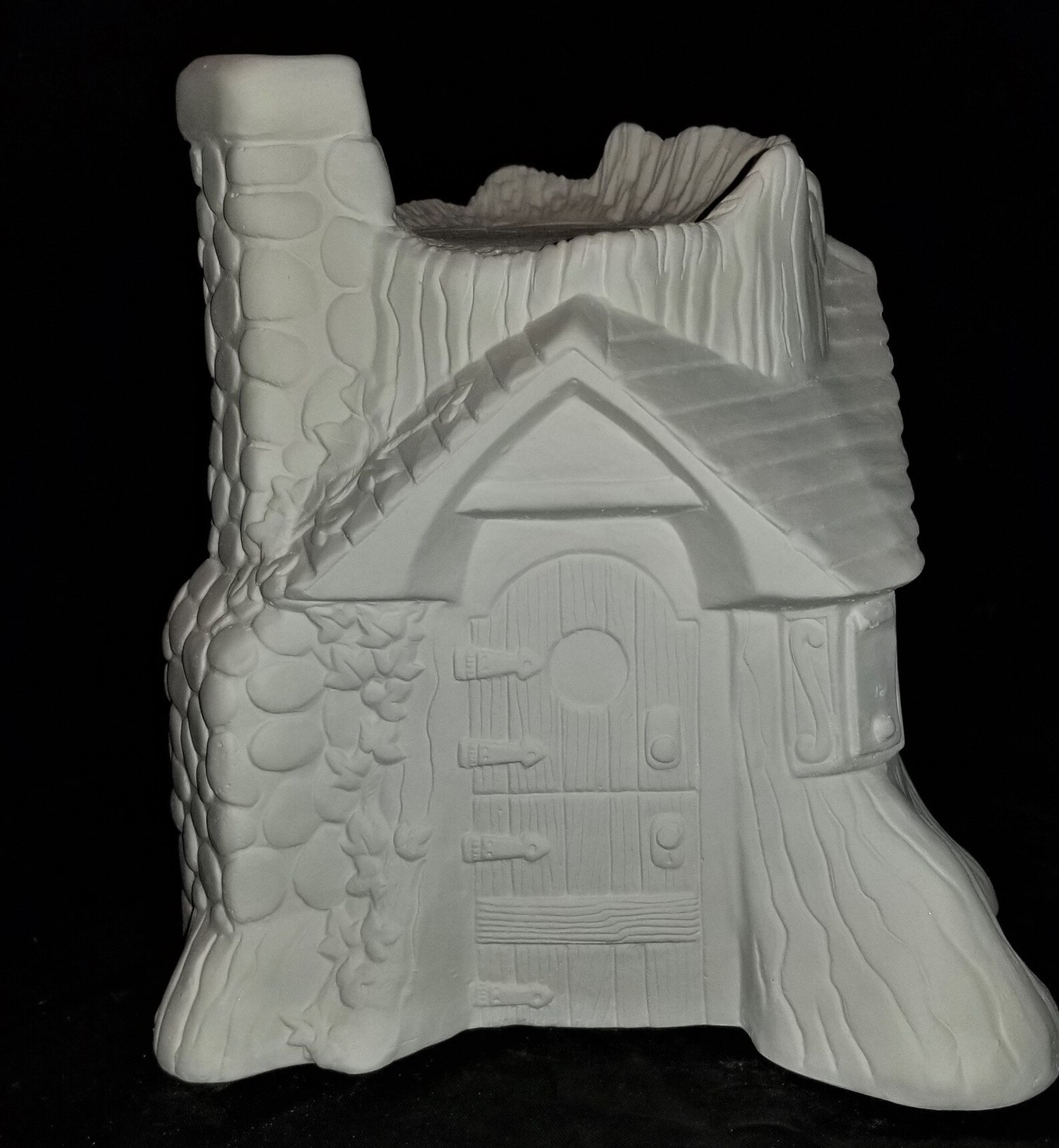 Figurine de canard debout en céramique bisque de porcelaine prête à