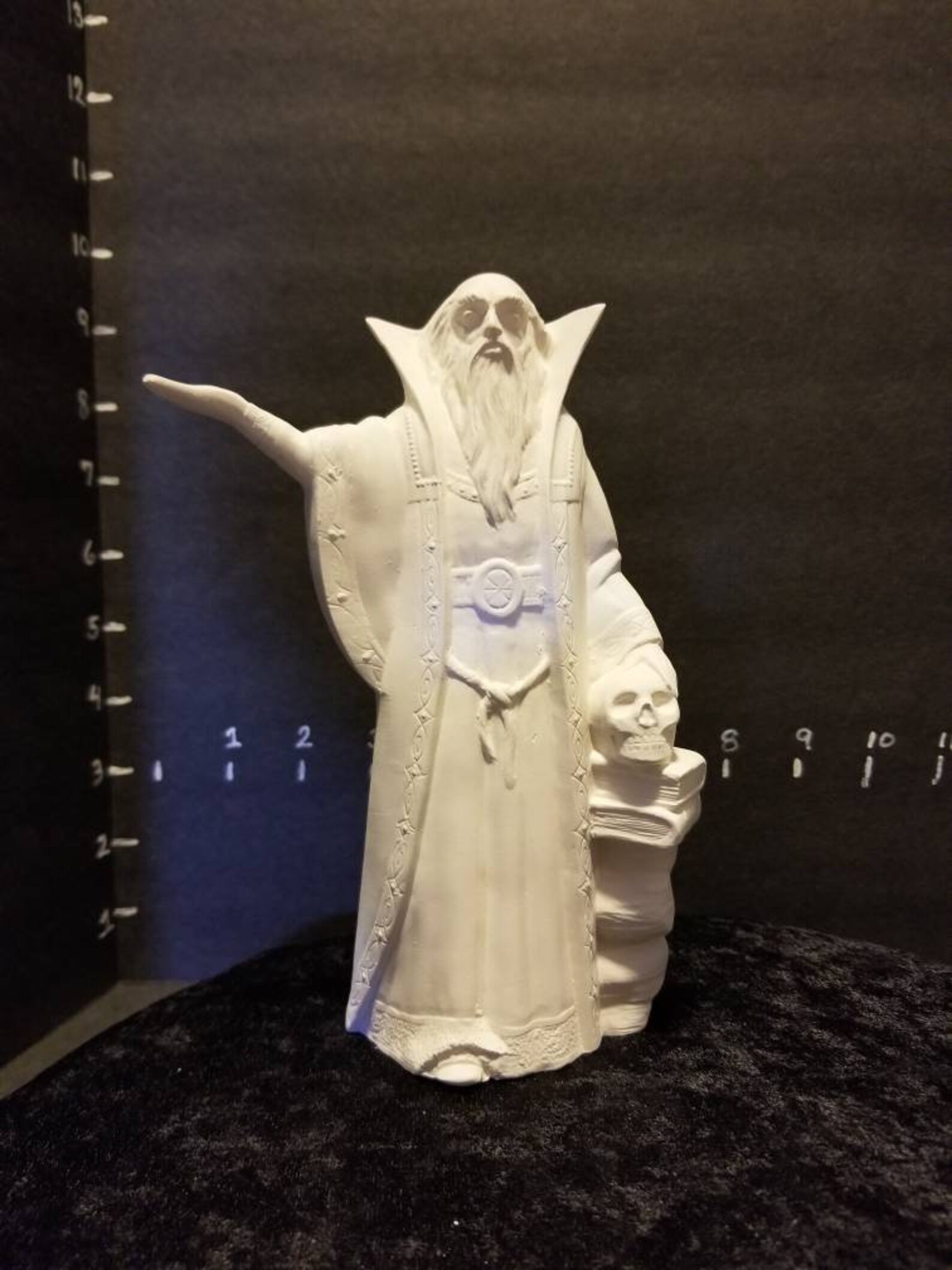 Ceramic Bisque Wizard Sorcerer Mage Magician Warlock Etsy