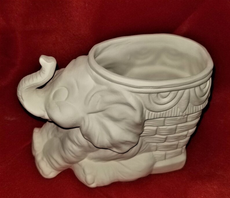 Unpainted Ceramic Bisque Animal Planters CHOICE Frog Hippo Etsy