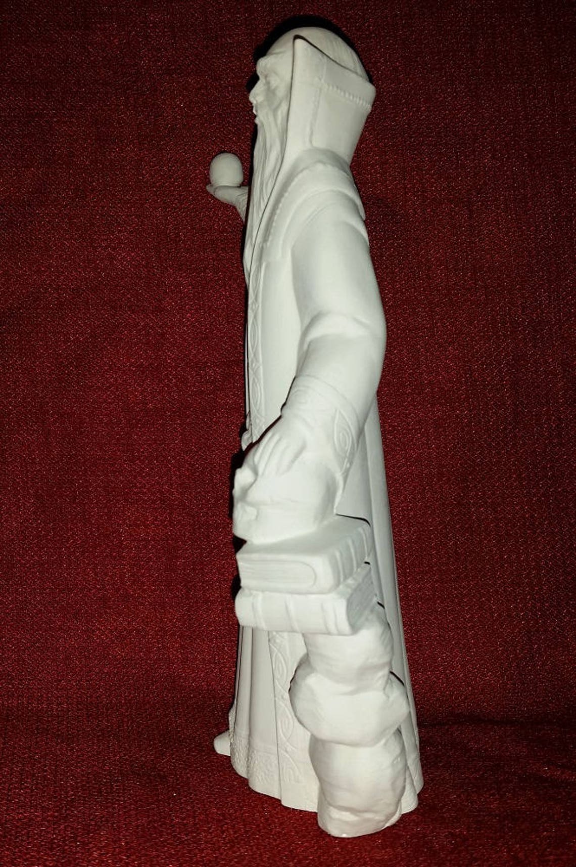 Ceramic Bisque Wizard Sorcerer Mage Magician Warlock Etsy