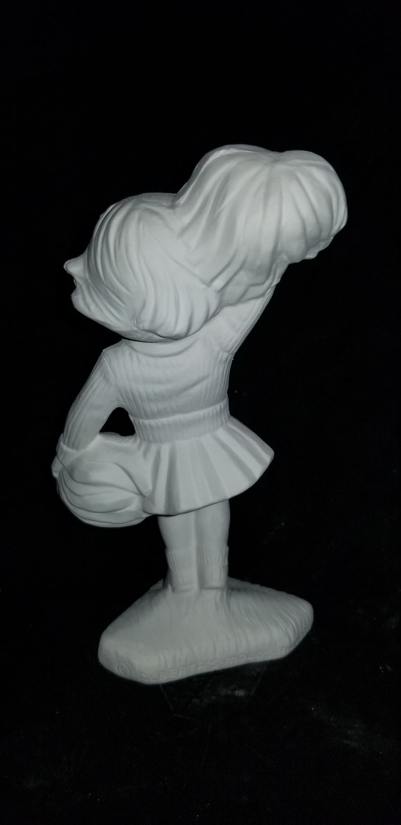 Unpainted Ceramic Bisque Sports Figures CHOICE Cheerleader or Etsy
