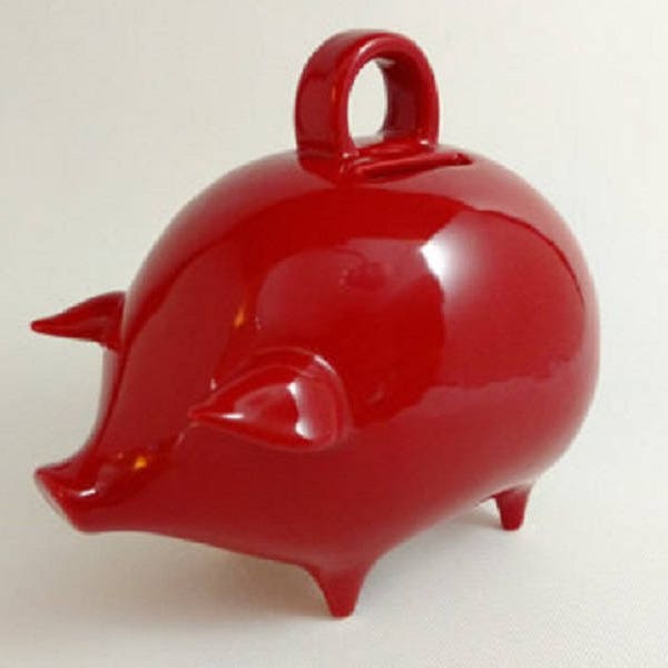 Unpainted Ceramic Bisque Mexican-style PIGGY BANK Chanchito Unpainted Ceramic  Your Own Pottery U Paint Ceramic Bisque