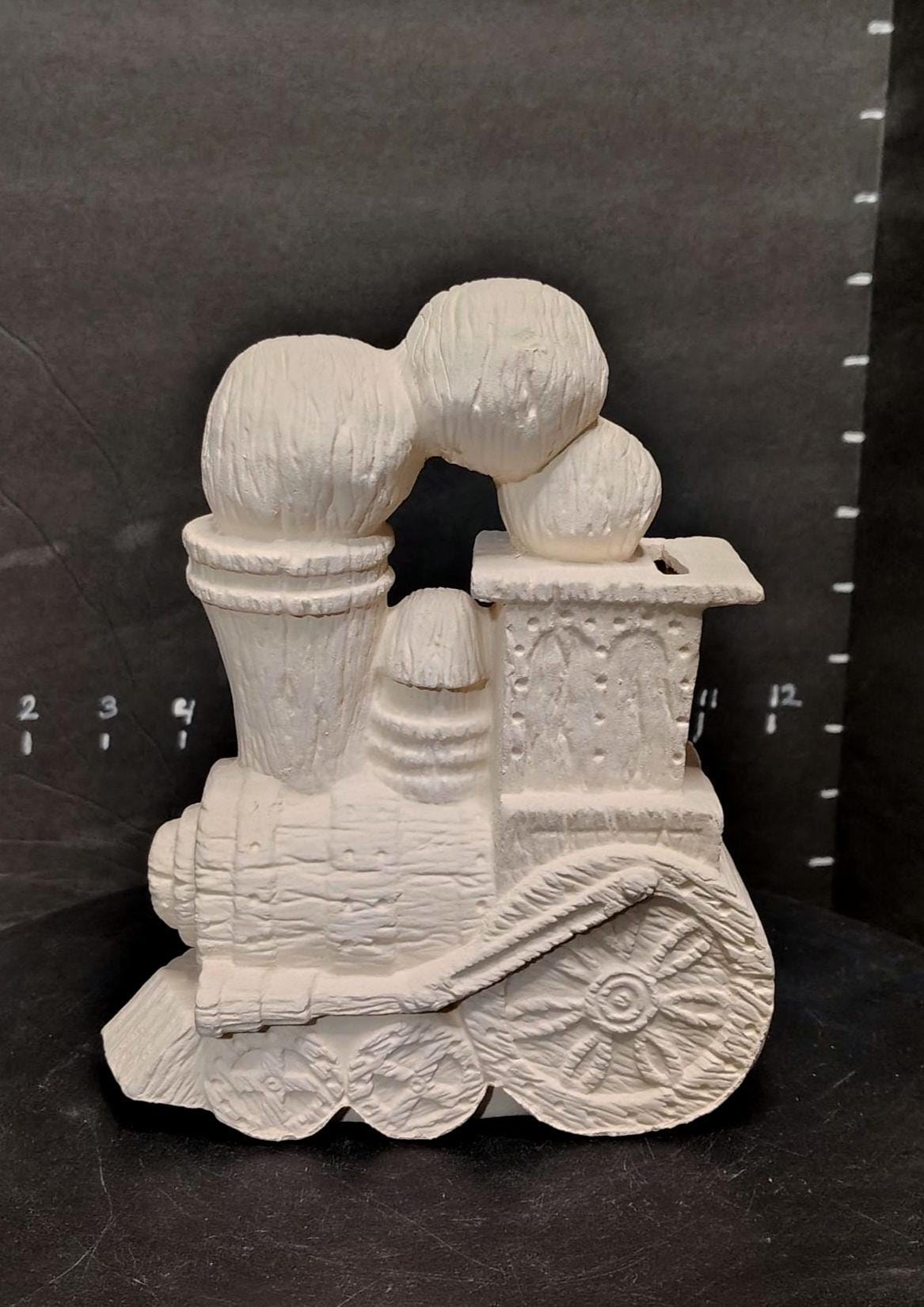 Kit Modelisme A Construire XI3CT Wooden Christmas Train Ornament Baby Toys Painted Toy Train